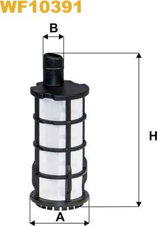 Pemebla WIXWF10391 - Паливний фільтр autocars.com.ua