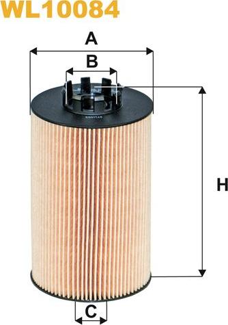 Pemebla WIXWL10084 - Масляний фільтр autocars.com.ua