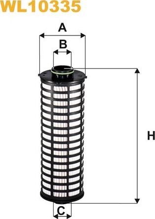 Pemebla WIXWL10335 - Масляний фільтр autocars.com.ua