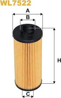 Pemebla WIXWL7522 - Масляний фільтр autocars.com.ua