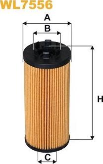 Pemebla WIXWL7556 - Масляний фільтр autocars.com.ua