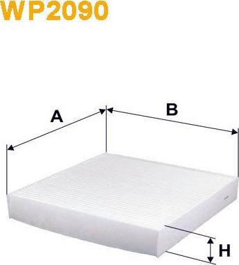 Pemebla WIXWP2090 - Фільтр, повітря у внутрішній простір autocars.com.ua