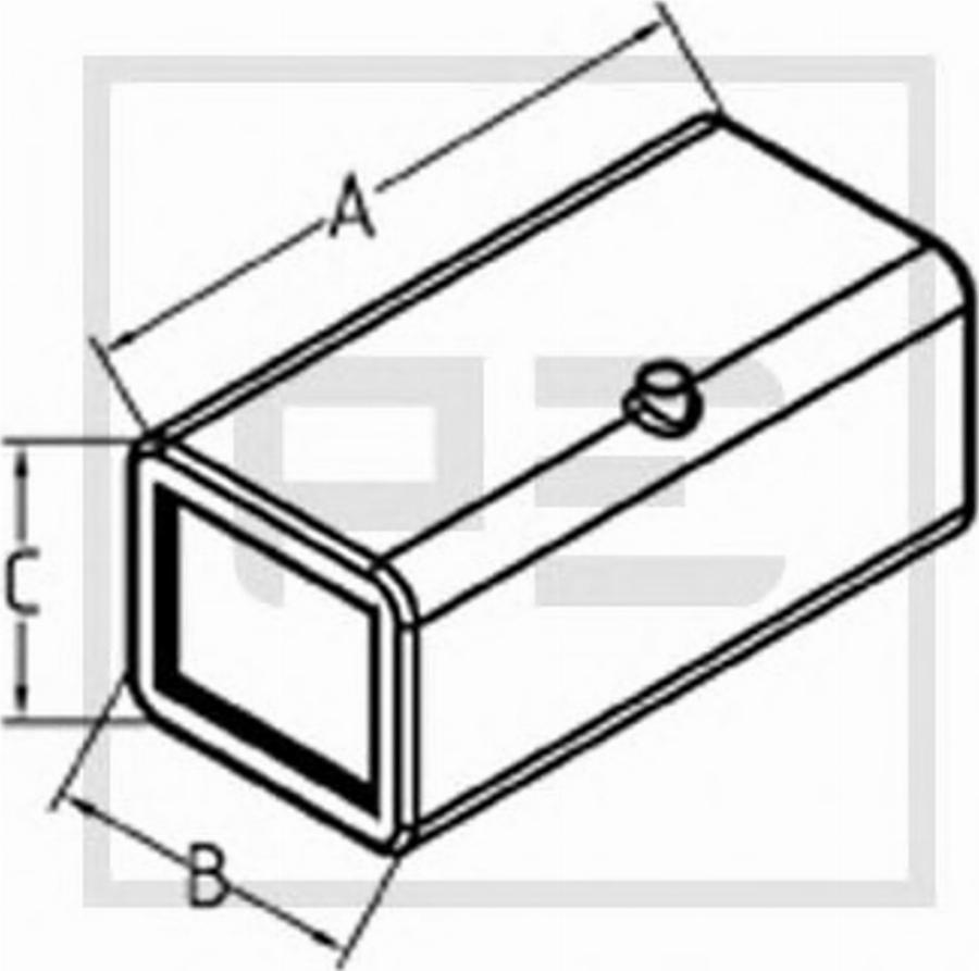 PE Automotive 01903100A - Паливний бак autocars.com.ua