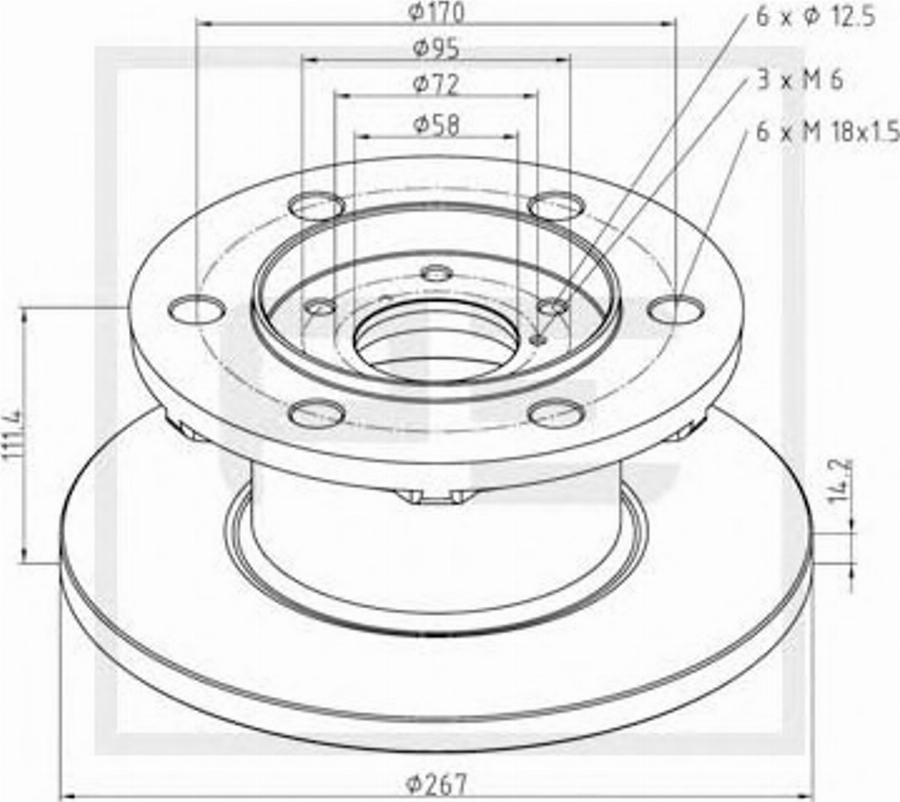 PETERS 026.656-10A -  avtokuzovplus.com.ua