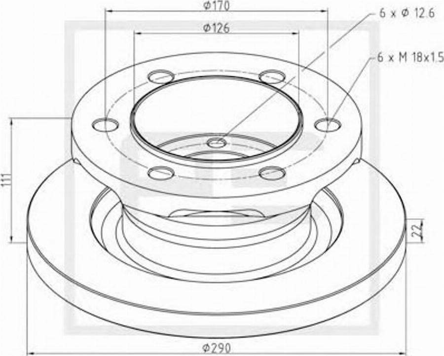 PETERS 026.661-00A - --- autocars.com.ua