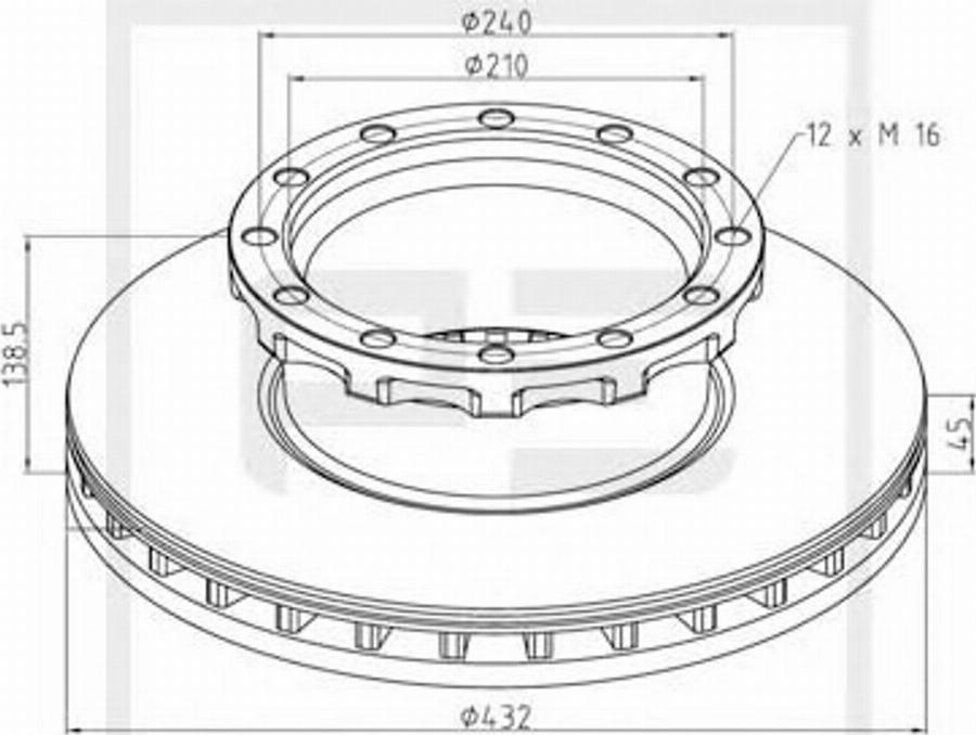 PETERS 026.667-10A -  autocars.com.ua