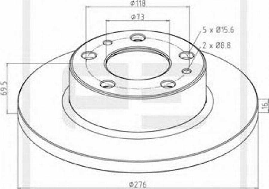 PETERS 026.668-10A -  autocars.com.ua