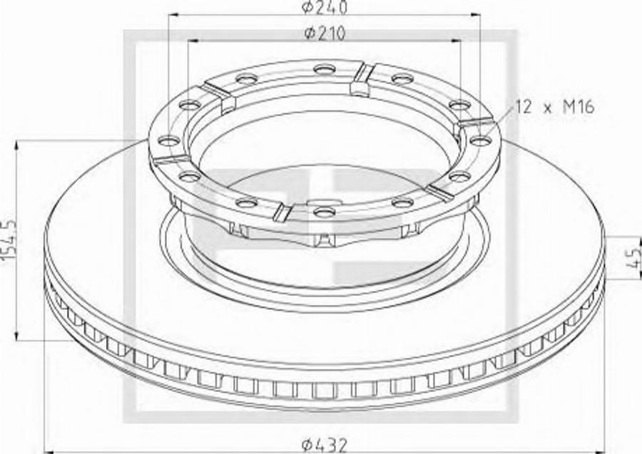 PETERS 026.673-10A - --- avtokuzovplus.com.ua