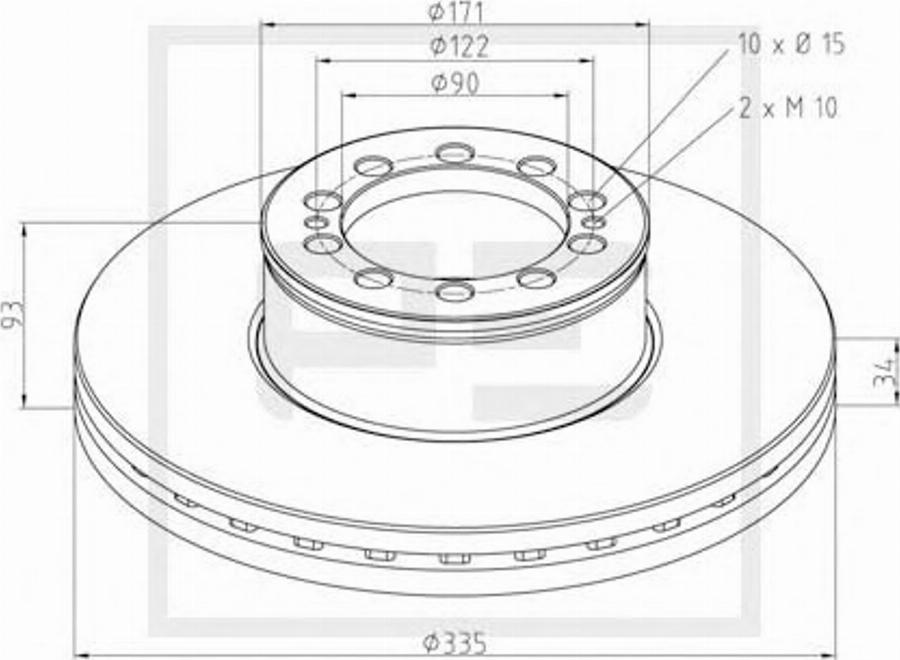 PETERS 036.126-00A -  avtokuzovplus.com.ua