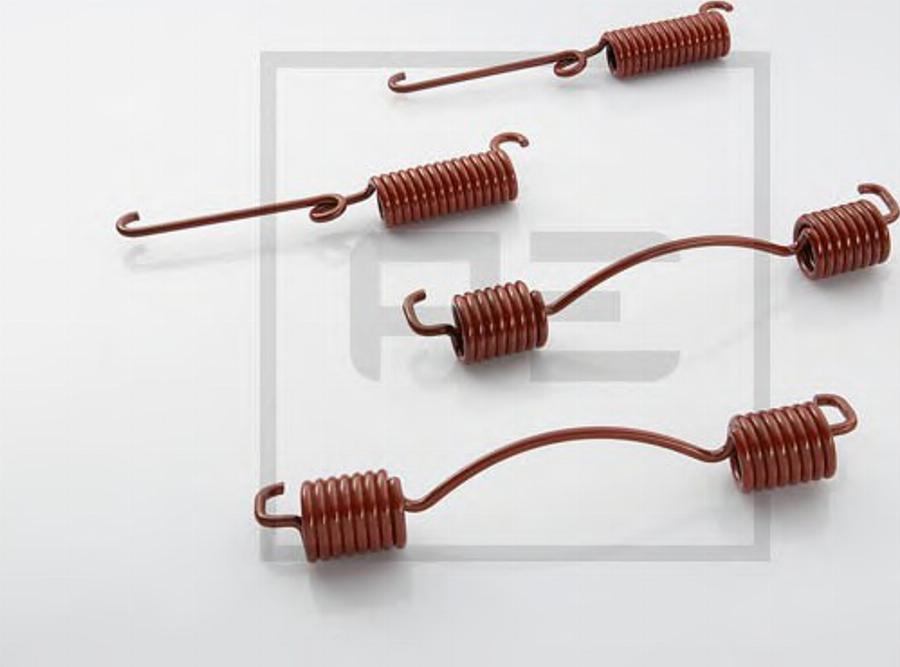 PE Automotive 03621400A - Пружина, гальмівна колодка autocars.com.ua