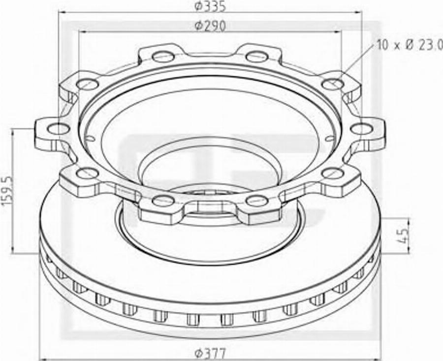 PETERS 046.370-00A -  autocars.com.ua