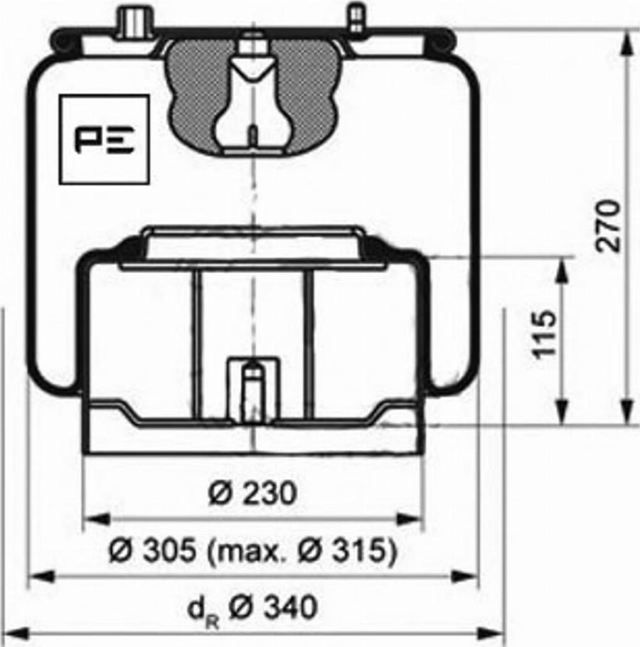 PETERS 08405472A -  avtokuzovplus.com.ua