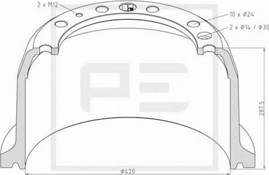 PETERS 106.083-00A -  autocars.com.ua