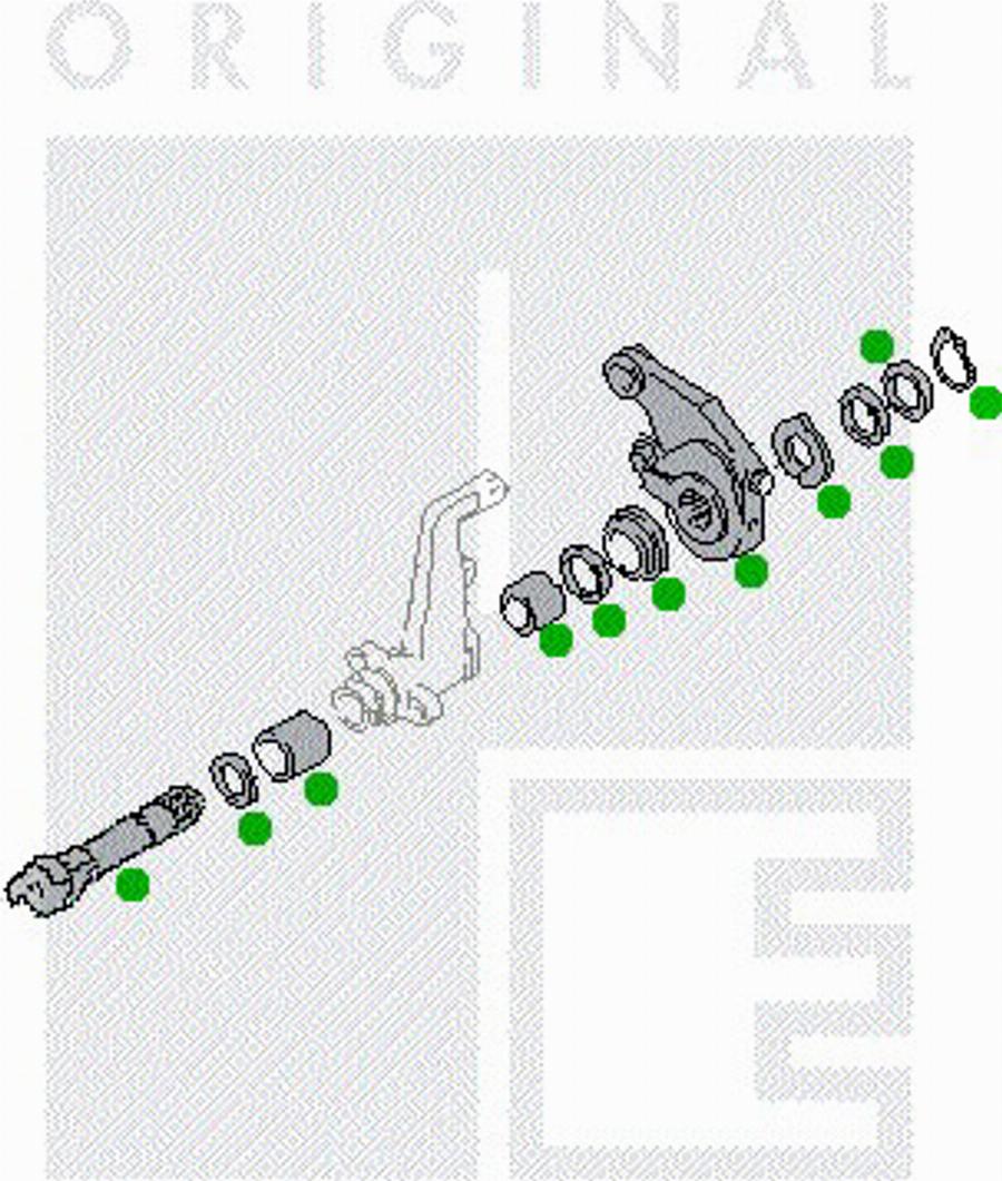 PE Automotive 231111924027701 - Гальмівний вал autocars.com.ua