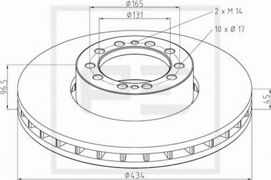 PETERS 256.028-00A -  autocars.com.ua