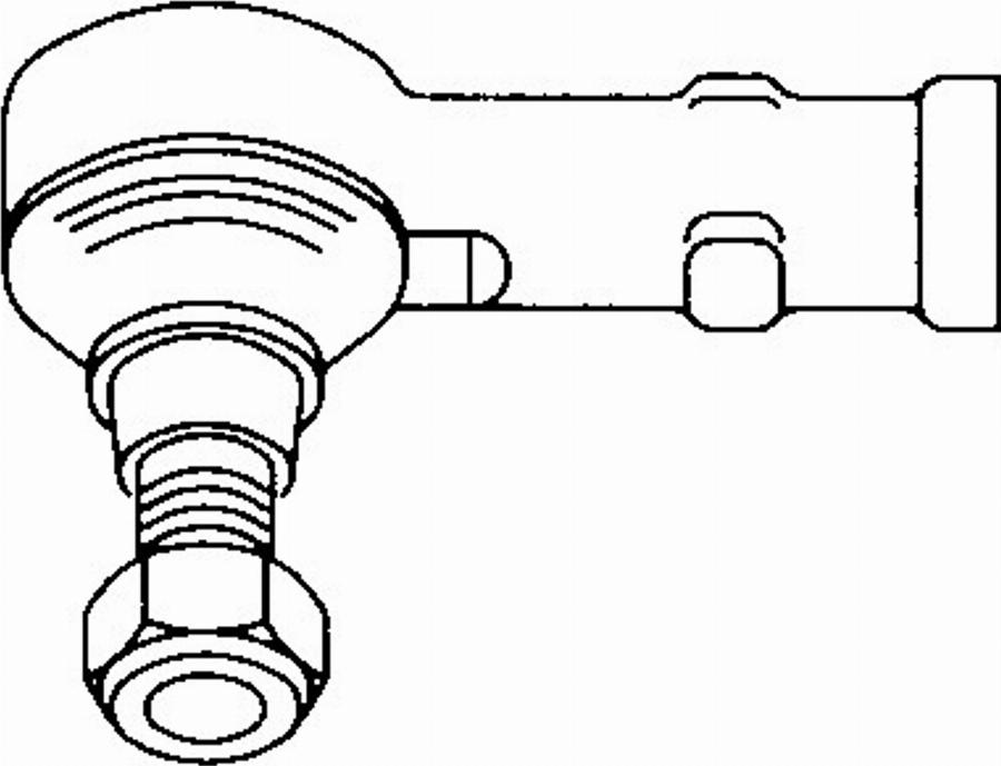 Pex 12.02.087 - Наконечник рульової тяги, кульовий шарнір autocars.com.ua