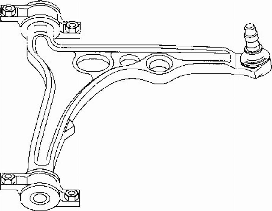 Pex 12.03.088 - Важіль незалежної підвіски колеса autocars.com.ua