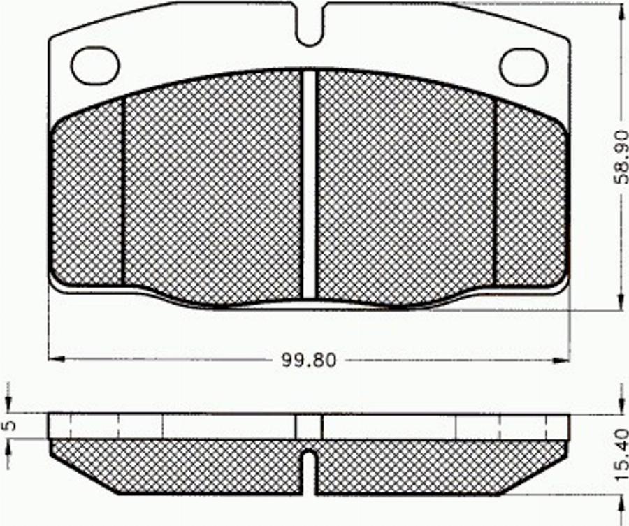 Pex 7.028 - Гальмівні колодки, дискові гальма autocars.com.ua