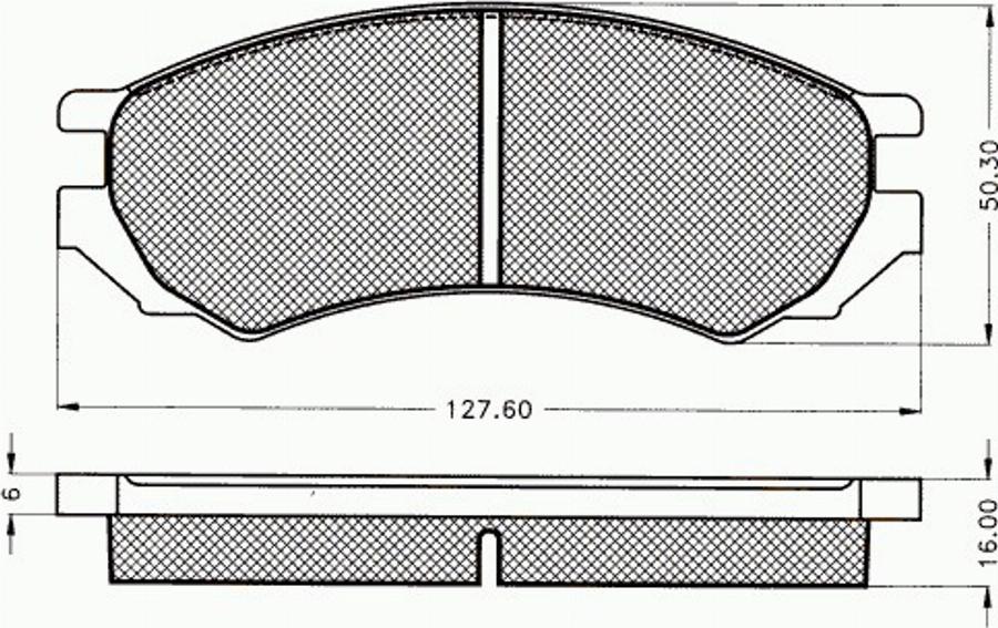 Pex 7154 - Гальмівні колодки, дискові гальма autocars.com.ua