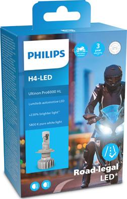 PHILIPS 11342U6000X1 - Лампа розжарювання, фара дальнього світла autocars.com.ua