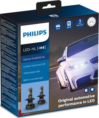 PHILIPS 11342U90CWX2 - Лампа розжарювання, фара дальнього світла autocars.com.ua