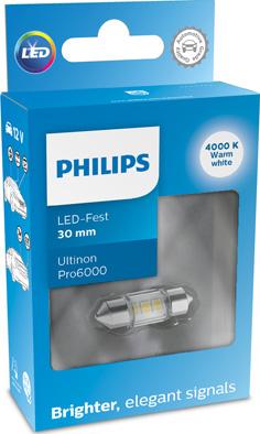 PHILIPS 11860WU60X1 - Лампа розжарювання, Освітлення салону autocars.com.ua