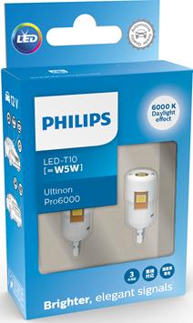 PHILIPS 11961CU60X2 - Лампа накаливания, освещение салона avtokuzovplus.com.ua