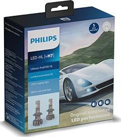 PHILIPS 11972U91X2 - комплект світодіодів LED Philips H7 Ultinon Pro9100 350 autocars.com.ua