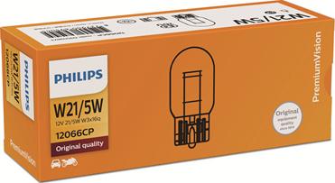 PHILIPS 12066CP - Лампа розжарювання W21-5W12V 21-5W W 3X16q вир-во Philips autocars.com.ua