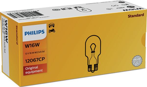 PHILIPS 12067CP - Лампа накаливания, фонарь указателя поворота autodnr.net