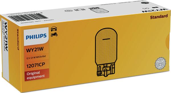PHILIPS 12071CP - Лампа накаливания, фонарь указателя поворота autodnr.net