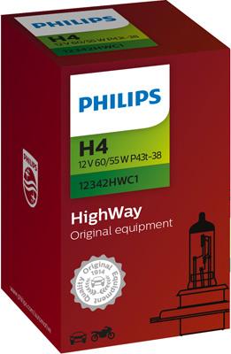PHILIPS 12342HWC1 - Лампа накаливания, фара дальнего света autodnr.net
