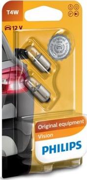 PHILIPS 12929 - Лампа розжарювання, ліхтар освітлення номерного знака autocars.com.ua
