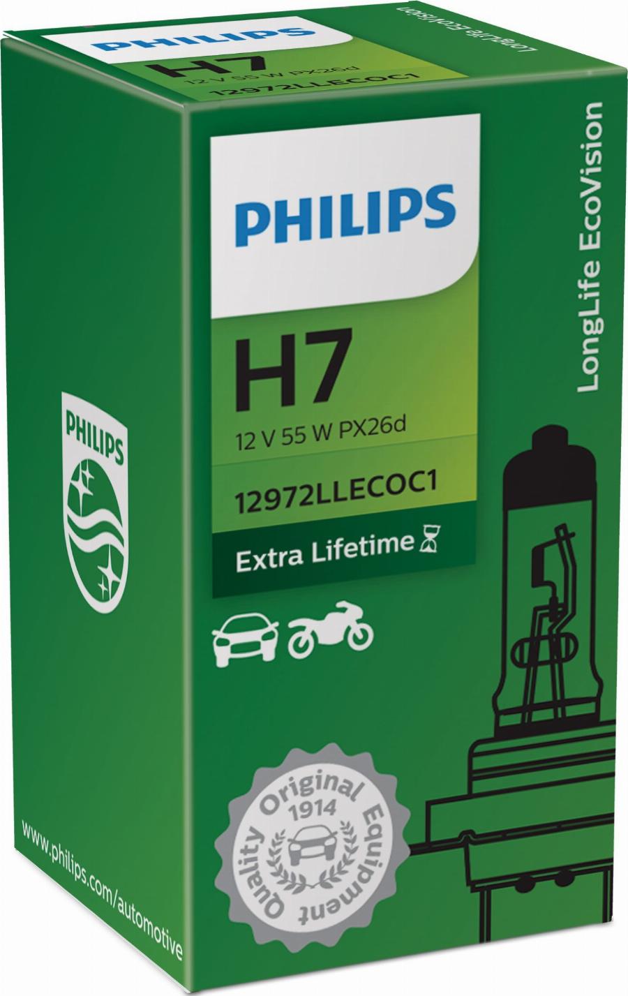 PHILIPS 12972LLECO - Лампа накаливания autodnr.net