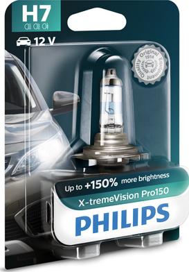 PHILIPS 12972XVPB1 - Лампа розжарювання, фара дальнього світла autocars.com.ua