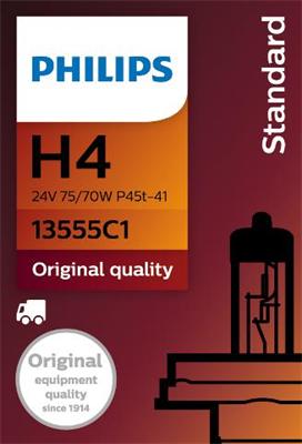 PHILIPS 13555C1 - Лампа накаливания, фара дальнего света avtokuzovplus.com.ua