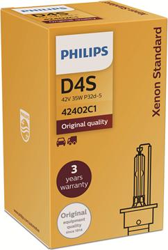 PHILIPS 42402C1 - Лампа накаливания, основная фара avtokuzovplus.com.ua