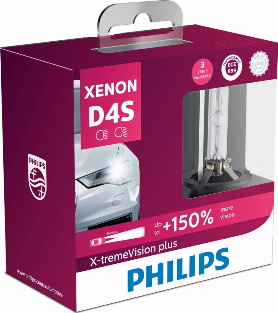 PHILIPS 42402XV2X2 - Лампа накаливания, основная фара avtokuzovplus.com.ua