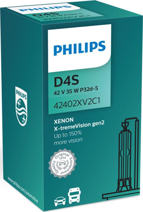 PHILIPS 42402XV2 - Лампа накаливания, фара дальнего света autodnr.net