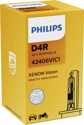 PHILIPS 42406VIC1 - Лампа накаливания, фара дальнего света avtokuzovplus.com.ua