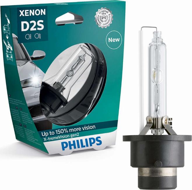 PHILIPS 85122XV2 - Лампа D2S X-tremeVision 150 autodnr.net