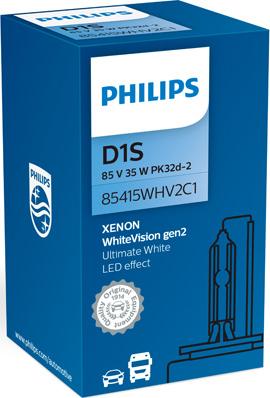 PHILIPS 85415WHV2C1 - Лампа накаливания, фара дальнего света autodnr.net