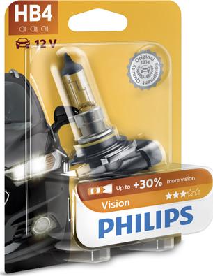 PHILIPS 9006PRB1 - Лампа розжарювання, фара дальнього світла autocars.com.ua