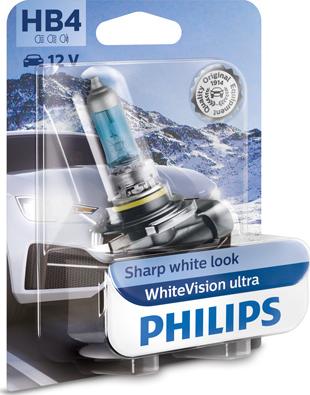 PHILIPS 9006WVUB1 - Лампа HB4 9006 WhiteVision ultra бл.1ш. autodnr.net