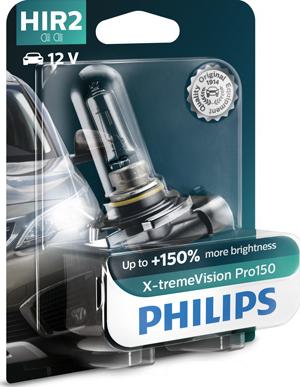 PHILIPS 9012XVPB1 - Лампа розжарювання, фара дальнього світла autocars.com.ua
