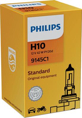 PHILIPS 9145C1 - Лампа накаливания, противотуманная фара autodnr.net