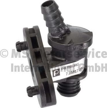 Pierburg 7.05817.08.0 - Клапан, підсилювач гальмівного механізму autocars.com.ua