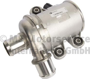 Pierburg 7.07002.50.0 - Водяний насос autocars.com.ua