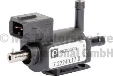 Pierburg 7.22240.17.0 - Клапан регулювання тиск наддуву autocars.com.ua