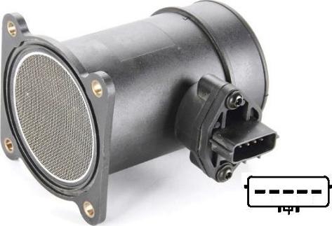 Auto Elect 50610020 - Датчик потоку, маси повітря autocars.com.ua